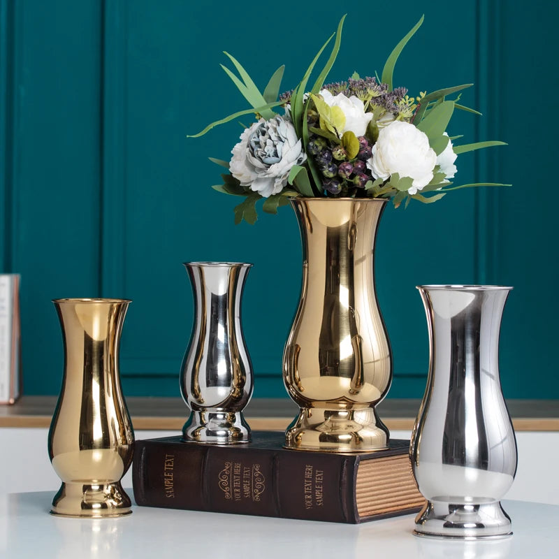 Stainless Steel Tabletop Vase