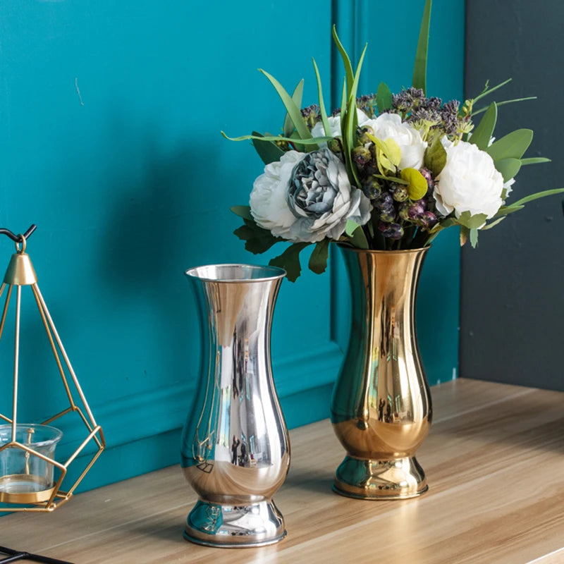 Stainless Steel Tabletop Vase