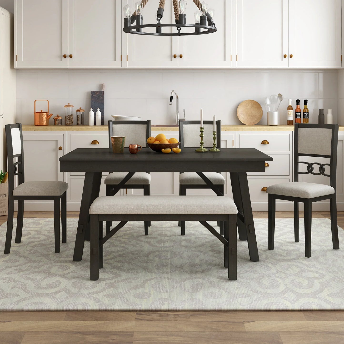 Farmhouse Dining Table Set
