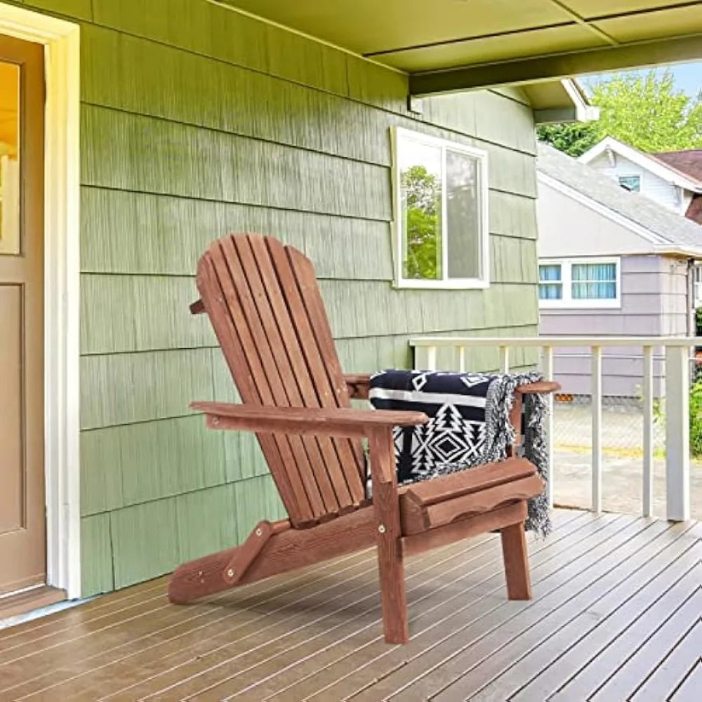 Wooden Folding Adirondack Chair