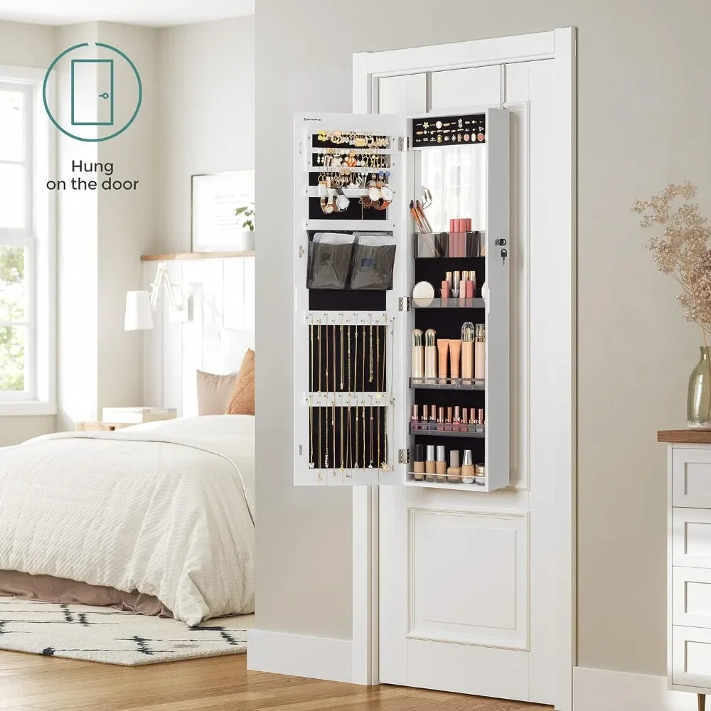 Mirror Jewelry Armoire