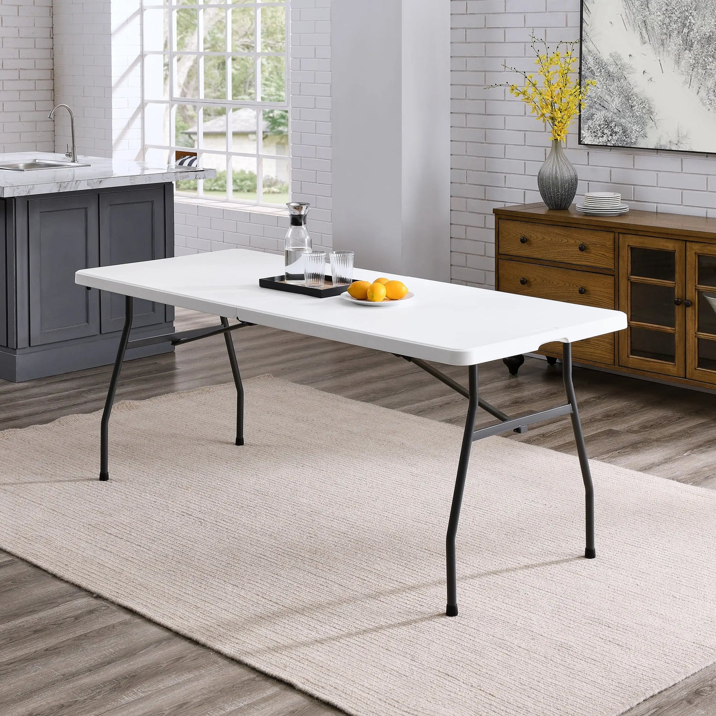 6 Foot Premium Fold-in-Half Table