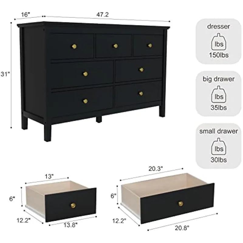 Black Dresser