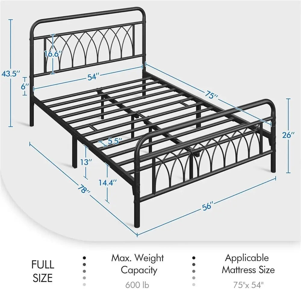 Twin/Full/Queen platform bed