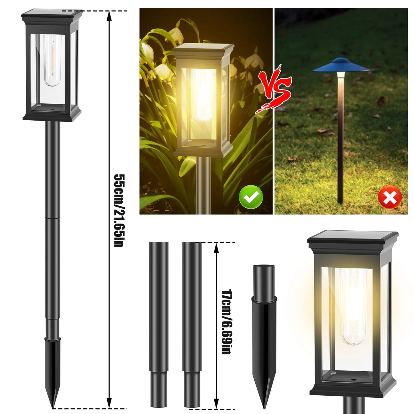 Solar Pathway LED Lights