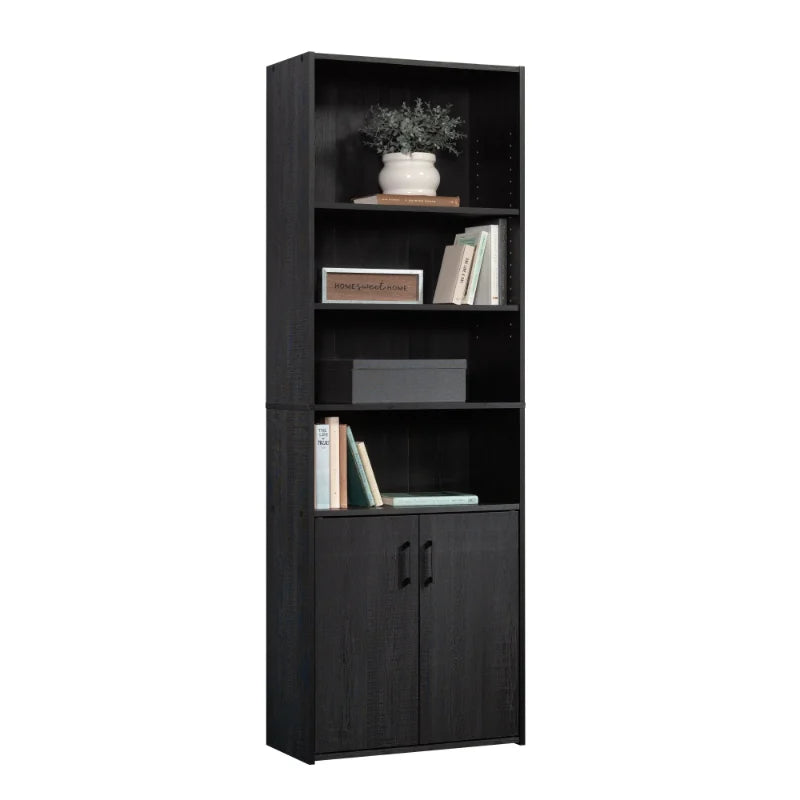 5 Shelf Bookcase With Doors