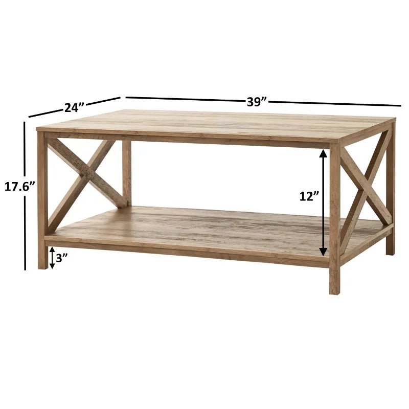 Farmhouse Rectangle Coffee Table