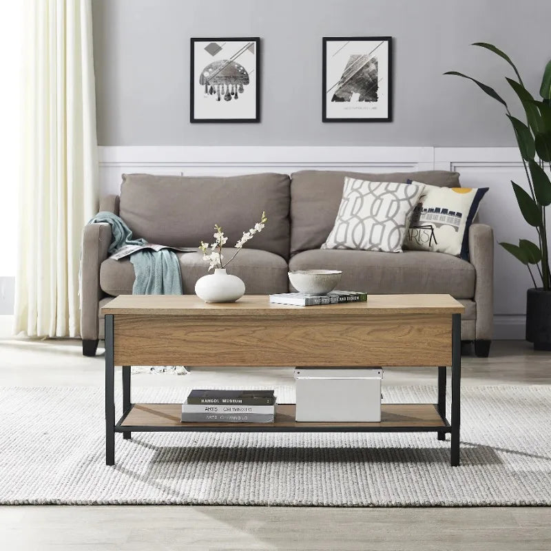 Lift Top Coffee Table with Storage