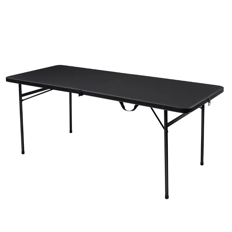 6 Foot Bi-Fold Plastic Folding Table