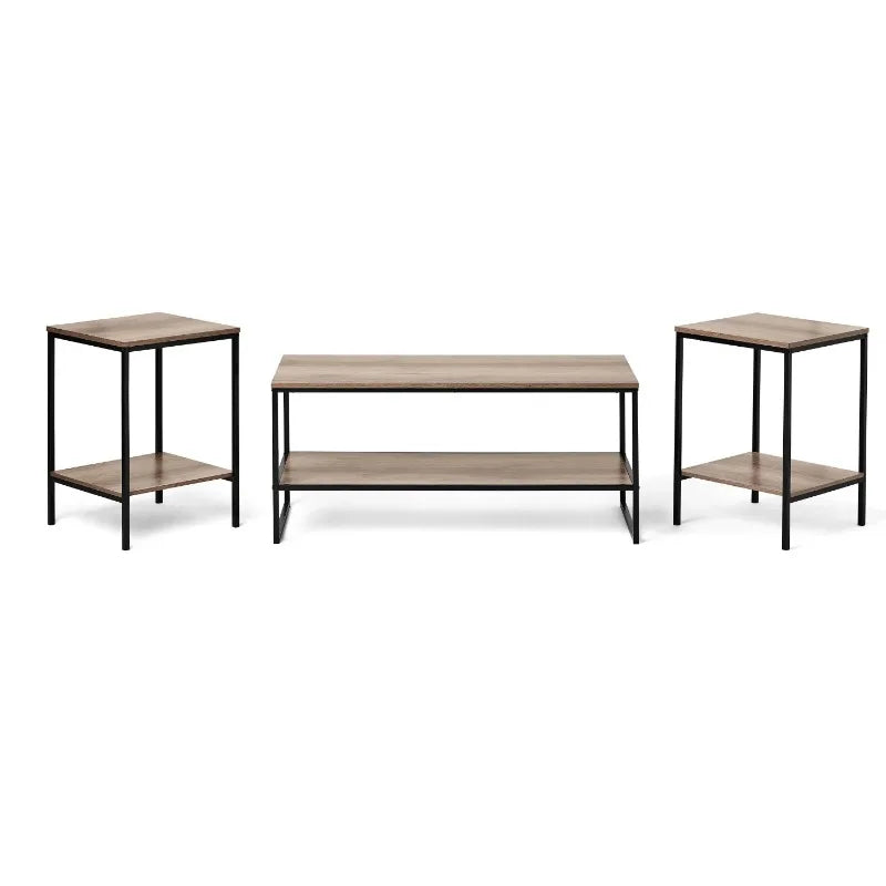 3-Piece Coffee and End Table Set