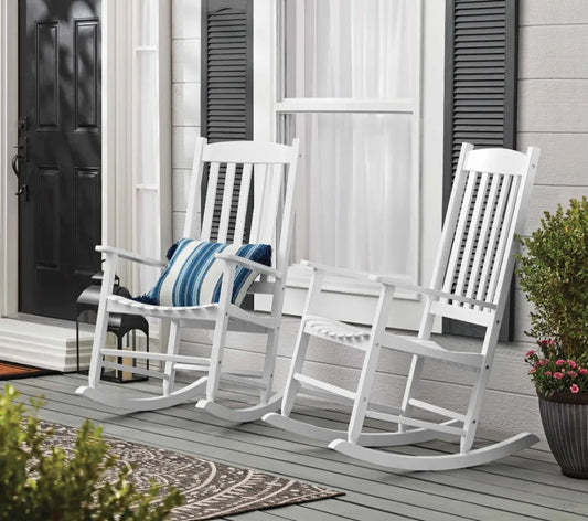 Outdoor Wood Rocking Chair