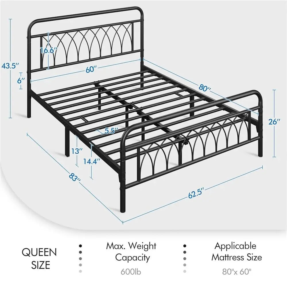 Twin/Full/Queen platform bed