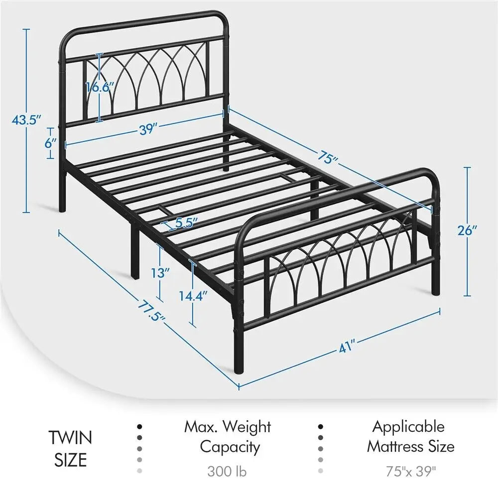 Twin/Full/Queen platform bed