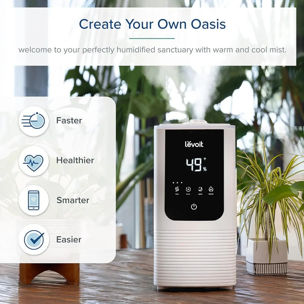 Smart Warm and Cool Mist Air Humidifier