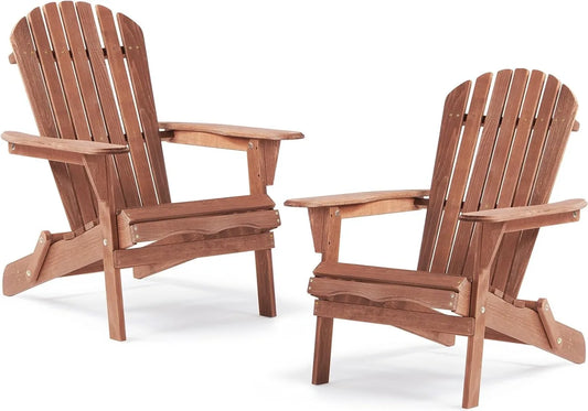 Wooden Folding Adirondack Chair