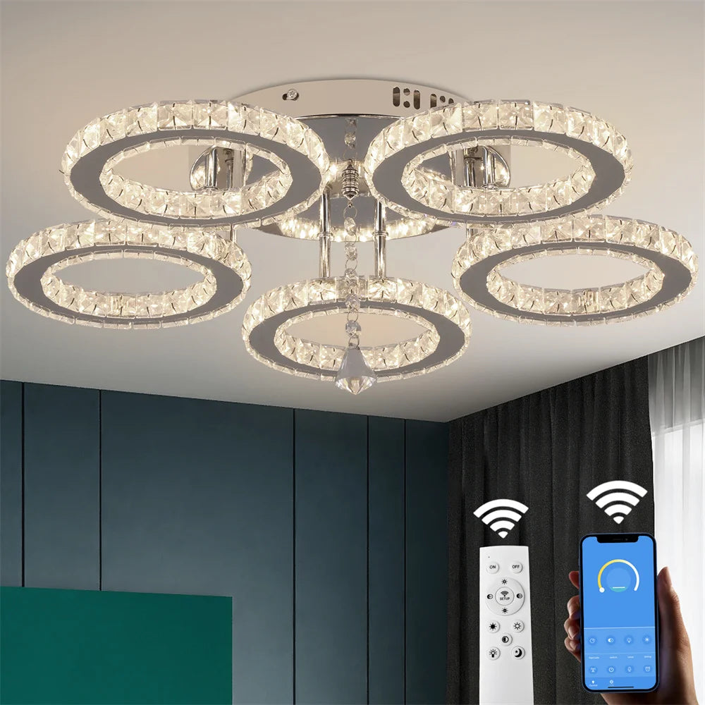 Modern Crystal Chandelier