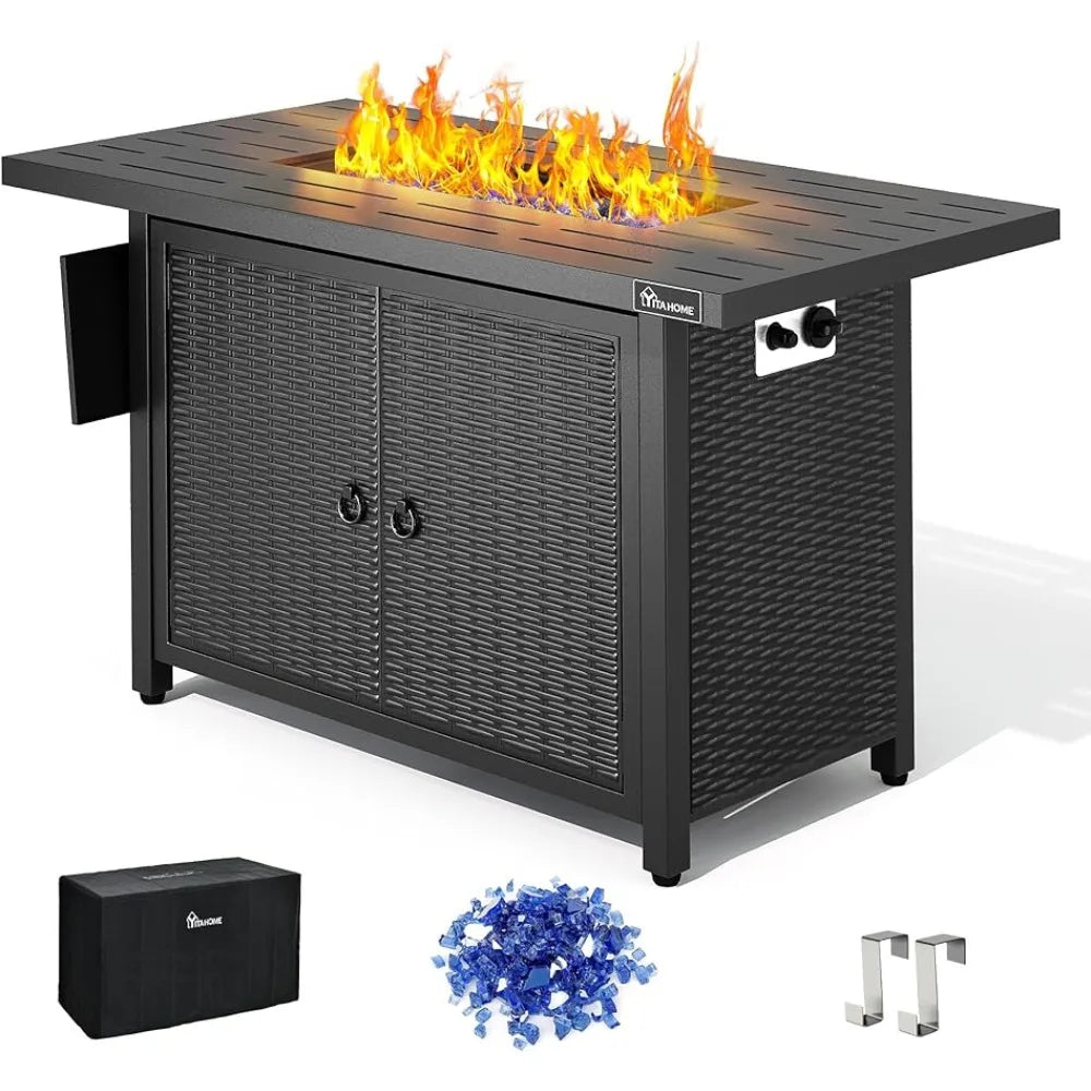 Gas Fire Table