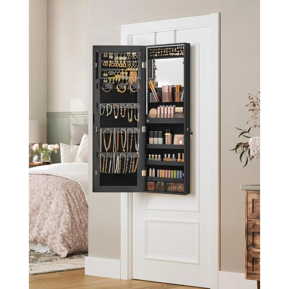 Mirror Jewelry Armoire