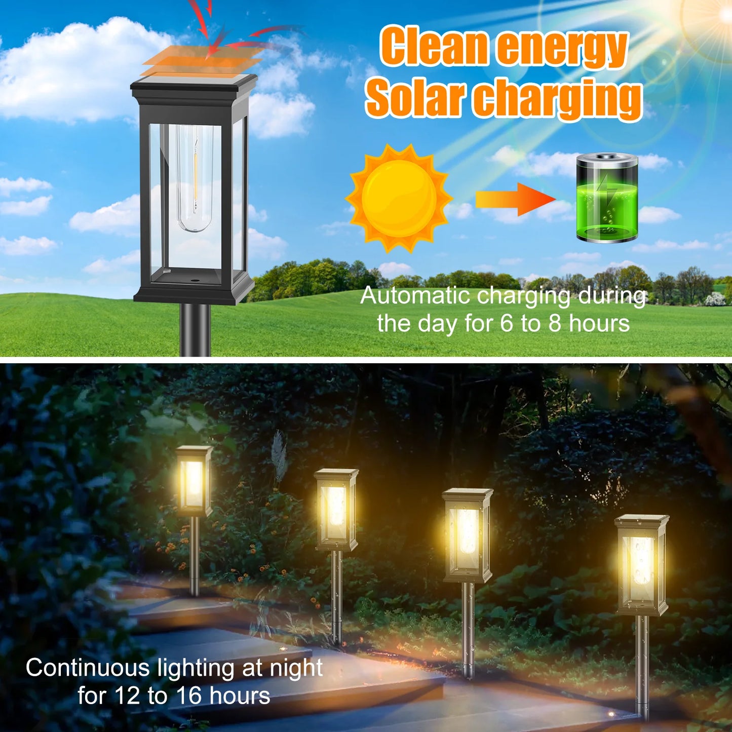 Solar Pathway LED Lights